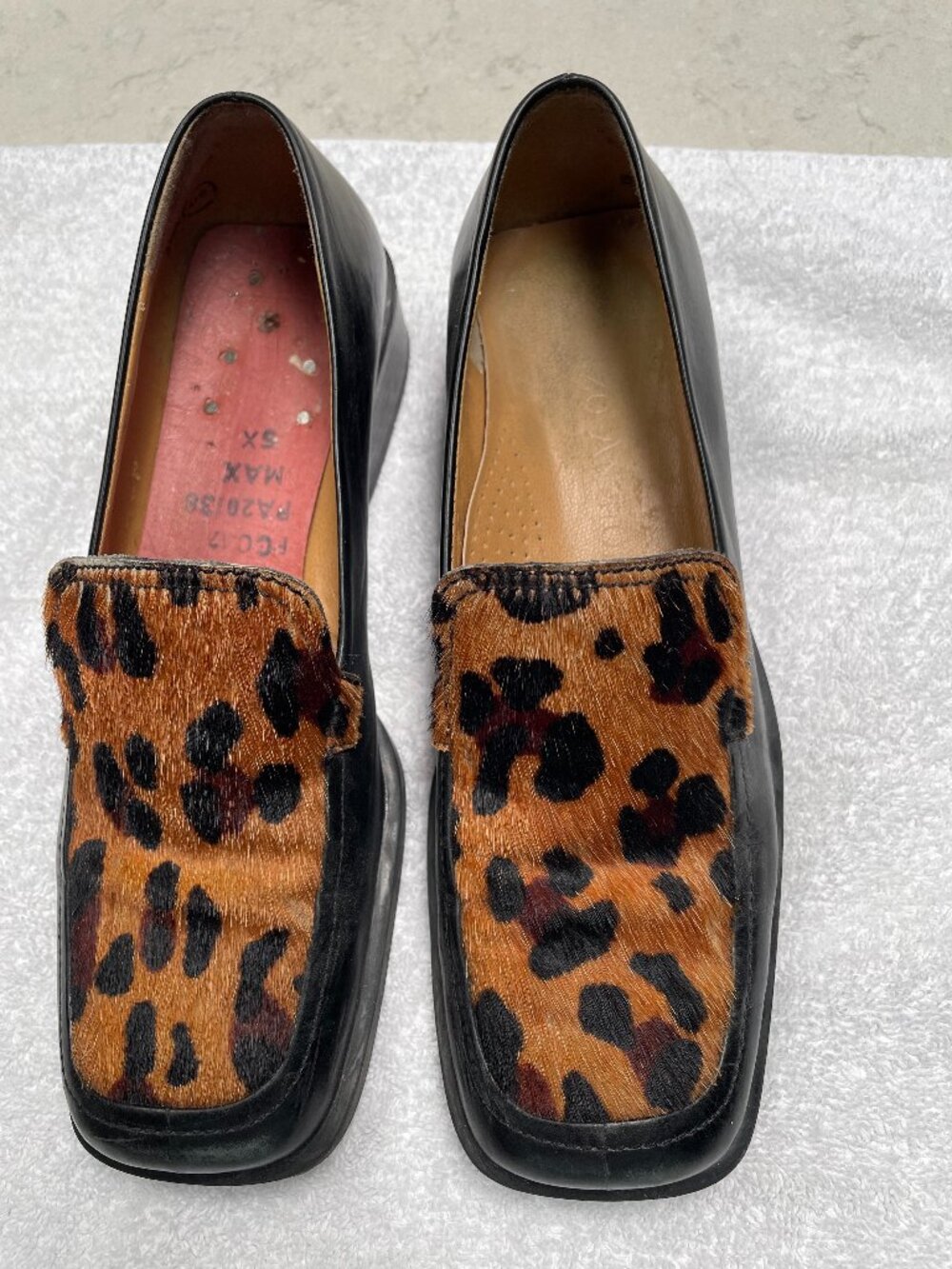 Enzo Angiolini Shoes Size 5.5 M Leopard Print